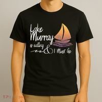Lake Murray South Carolina Lake Is Calling T-Shirt thumb 3