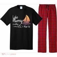 Lake Murray South Carolina Lake Is Calling Pajama Set thumb 0
