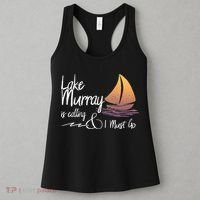 Lake Murray South Carolina Lake Is Calling Women's Tank Top thumb 3