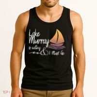 Lake Murray South Carolina Lake Is Calling Tank Top thumb 3