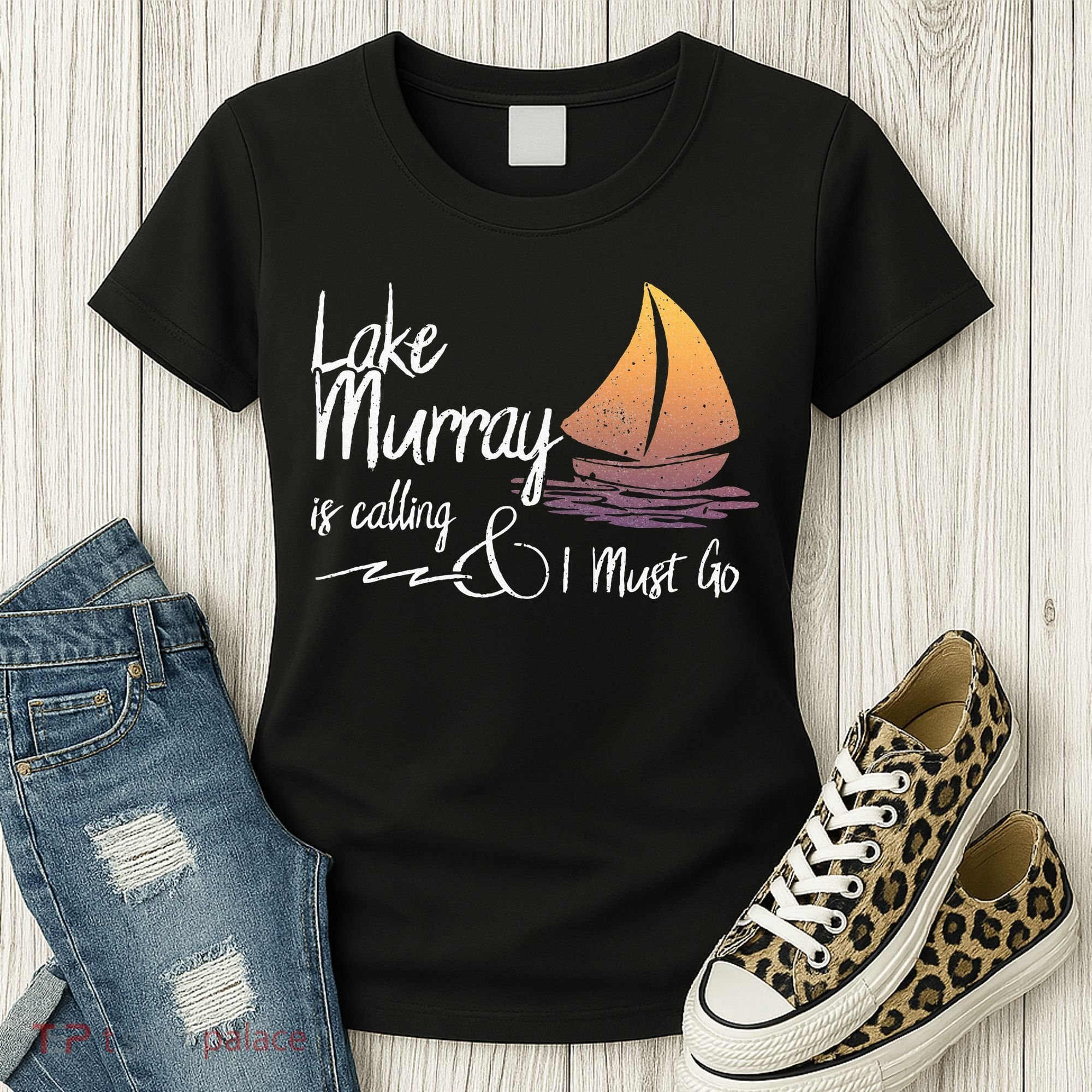 Lake Murray South Carolina Lake Is Calling Women's T-Shirt