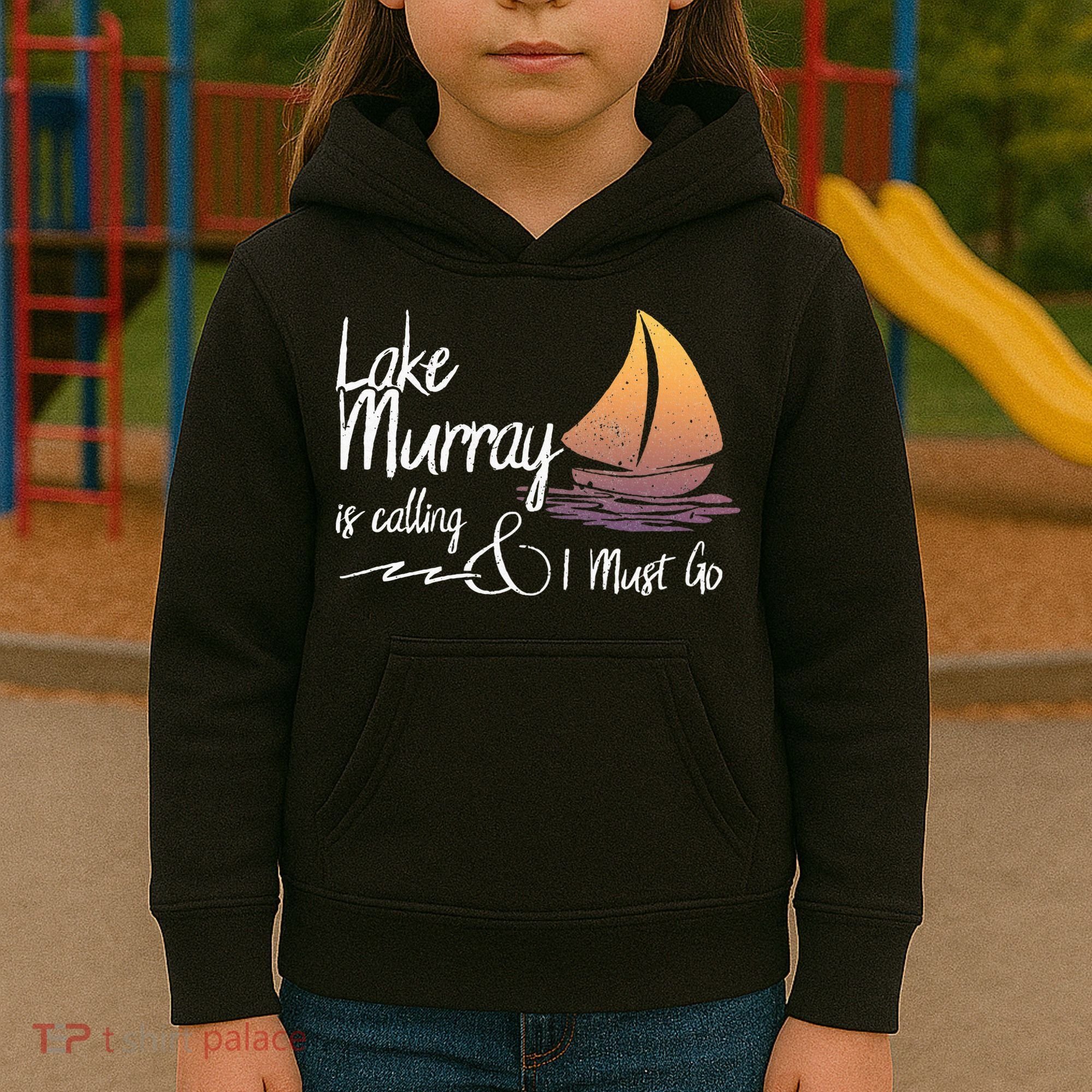 Lake Murray South Carolina Lake Is Calling Kids Hoodie