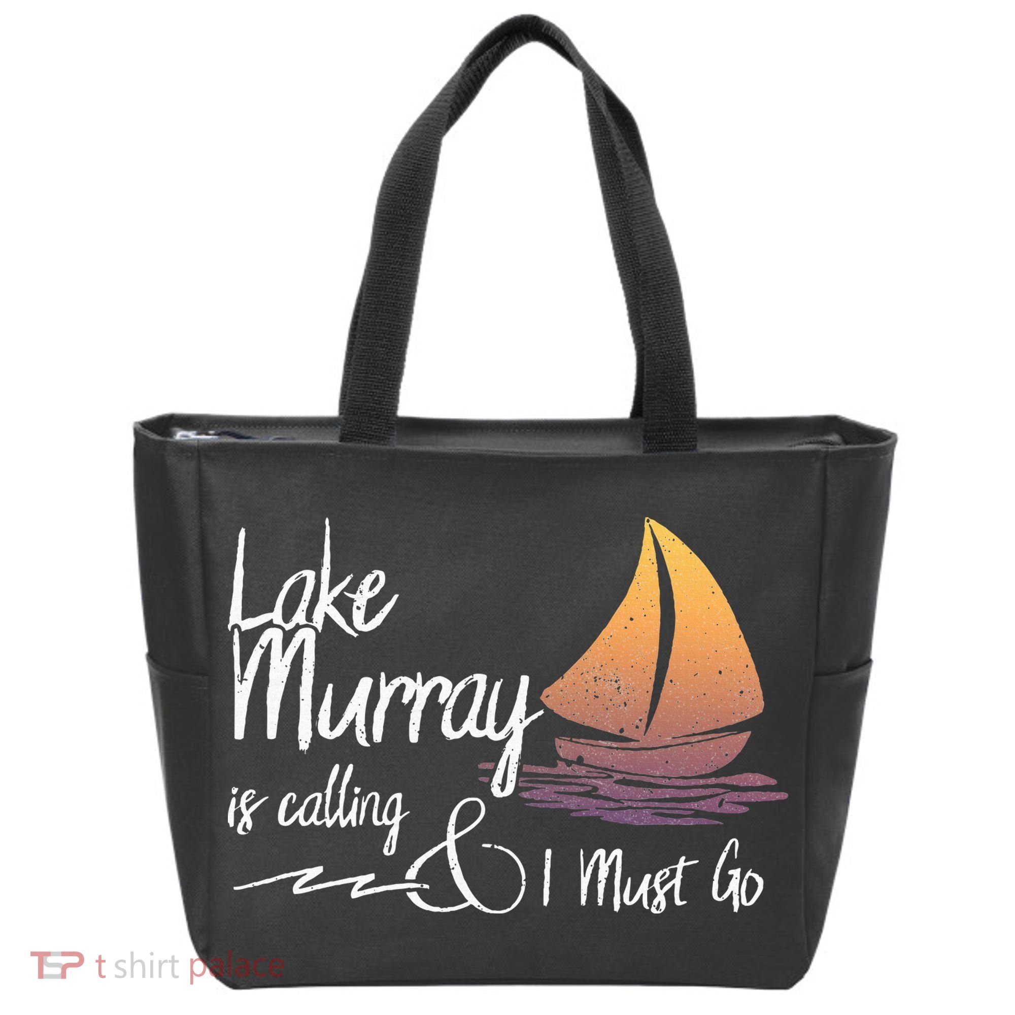 Lake Murray South Carolina Lake Is Calling Tote Bag