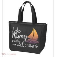 Lake Murray South Carolina Lake Is Calling Tote Bag thumb 3
