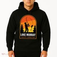 Lake Murray South Carolina Fishing Hoodie thumb 2
