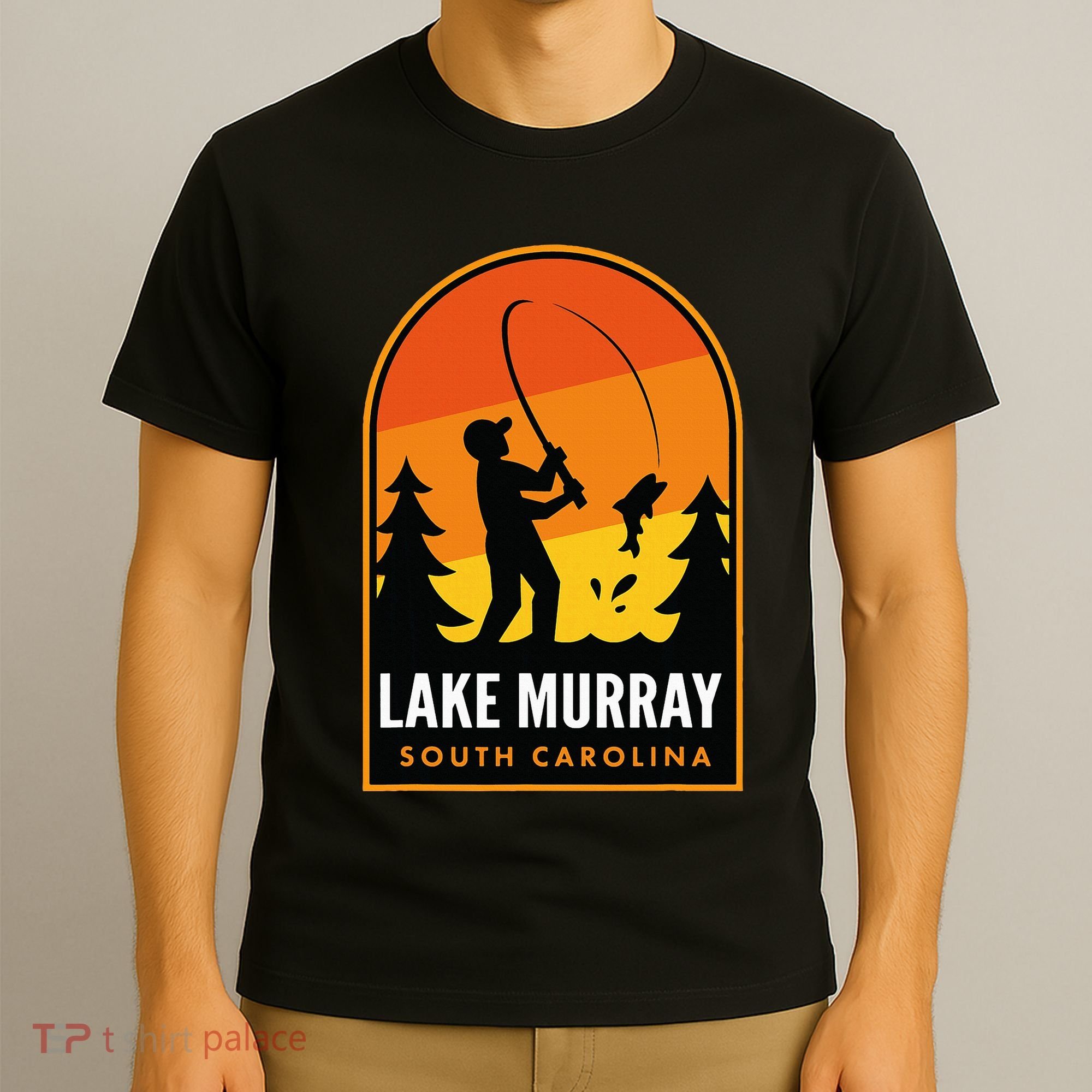 Lake Murray South Carolina Fishing T-Shirt