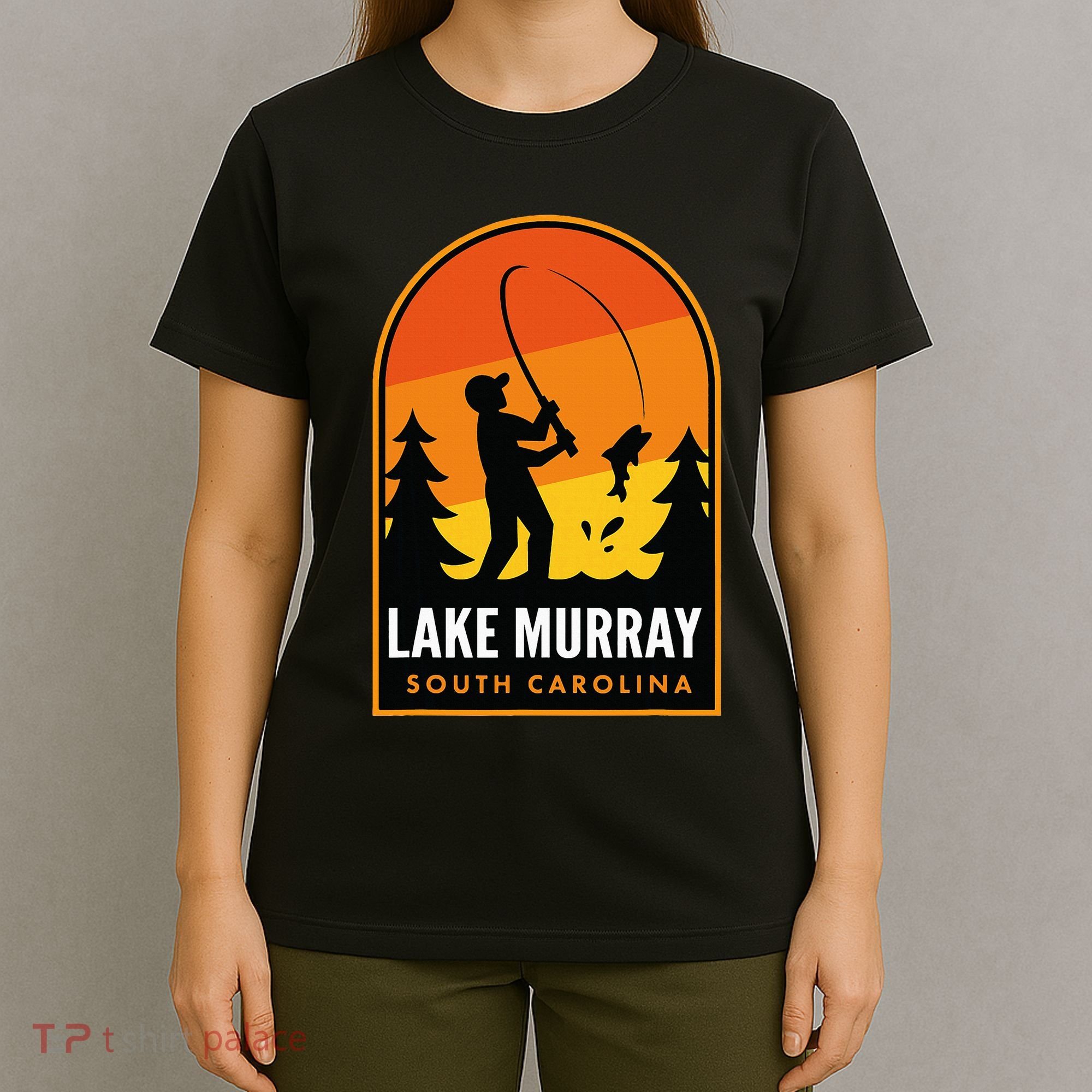 Lake Murray South Carolina Fishing T-Shirt