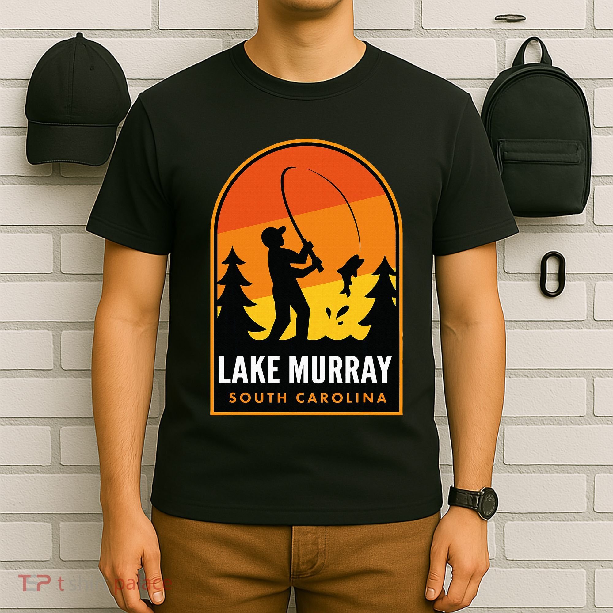 Lake Murray South Carolina Fishing T-Shirt