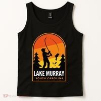 Lake Murray South Carolina Fishing Tank Top thumb 2