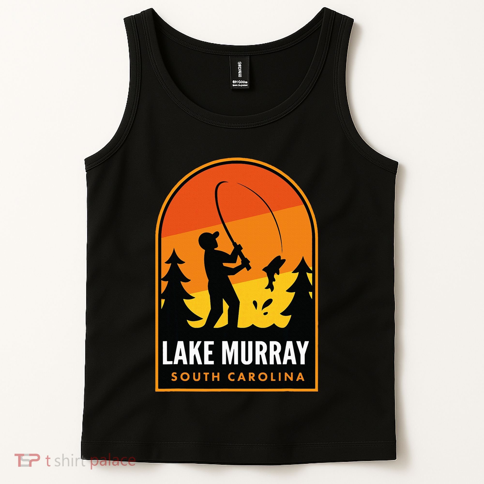 Lake Murray South Carolina Fishing Tank Top