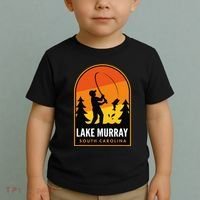 Lake Murray South Carolina Fishing Toddler T-Shirt thumb 2