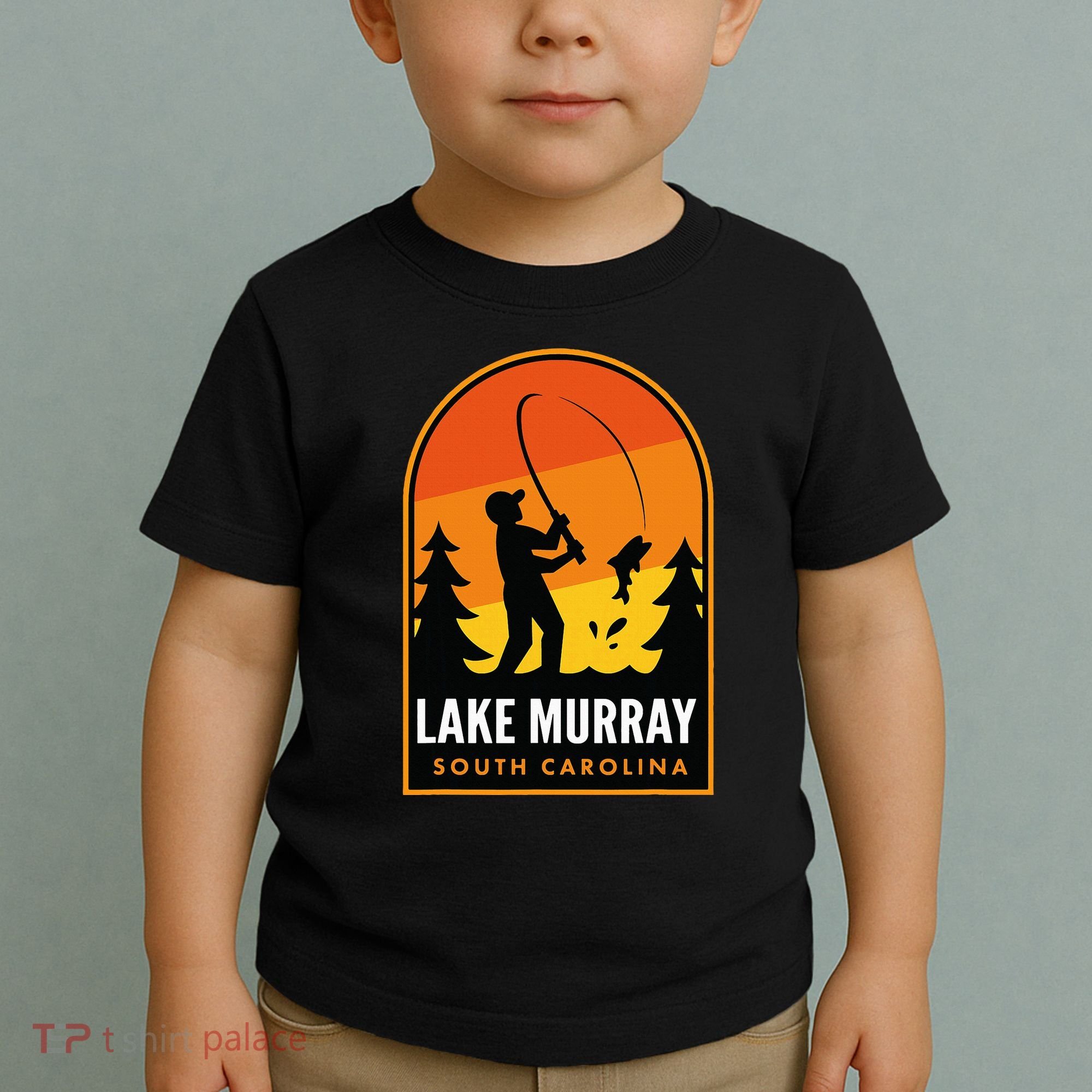 Lake Murray South Carolina Fishing Toddler T-Shirt