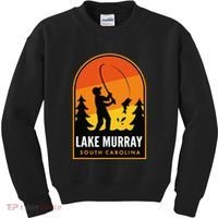 Lake Murray South Carolina Fishing Kids Sweatshirt thumb 0