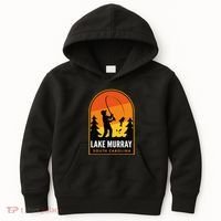 Lake Murray South Carolina Fishing Kids Hoodie thumb 0