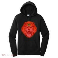 Lion Moroccan Soccer Supporter Morocco Flag Soccer Lover Gift Women's Hoodie thumb 0