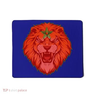 Lion Moroccan Soccer Supporter Morocco Flag Soccer Lover Gift Mousepad