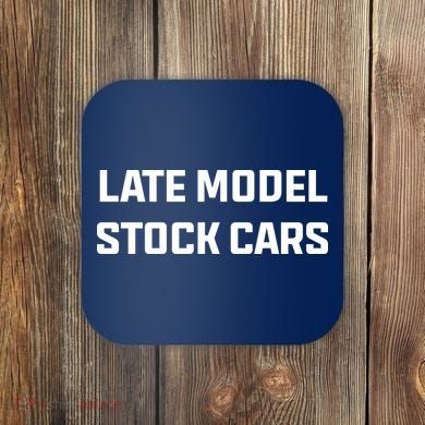 Late Model Stock Cars Coaster