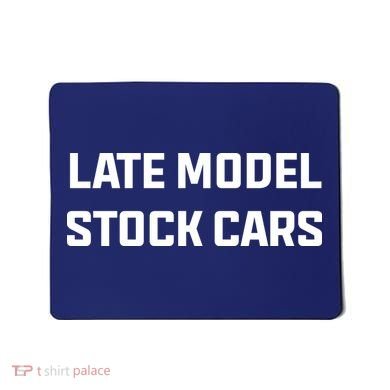 Late Model Stock Cars Mousepad