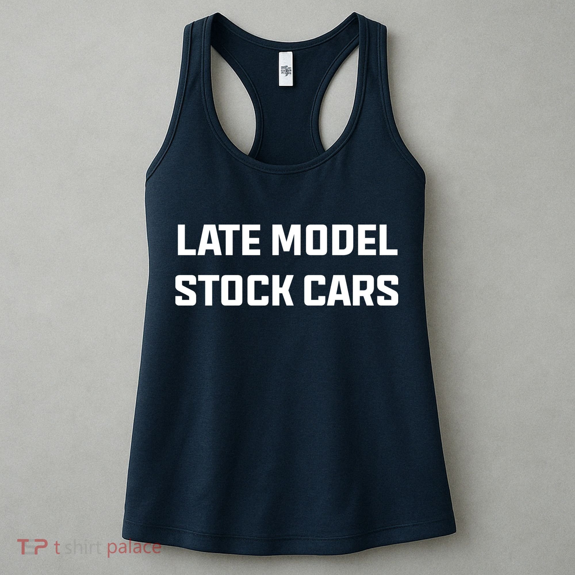 Late Model Stock Cars Women's Tank Top