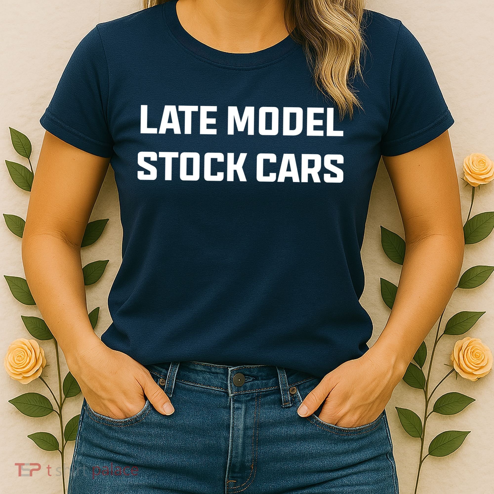 Late Model Stock Cars Women's T-Shirt