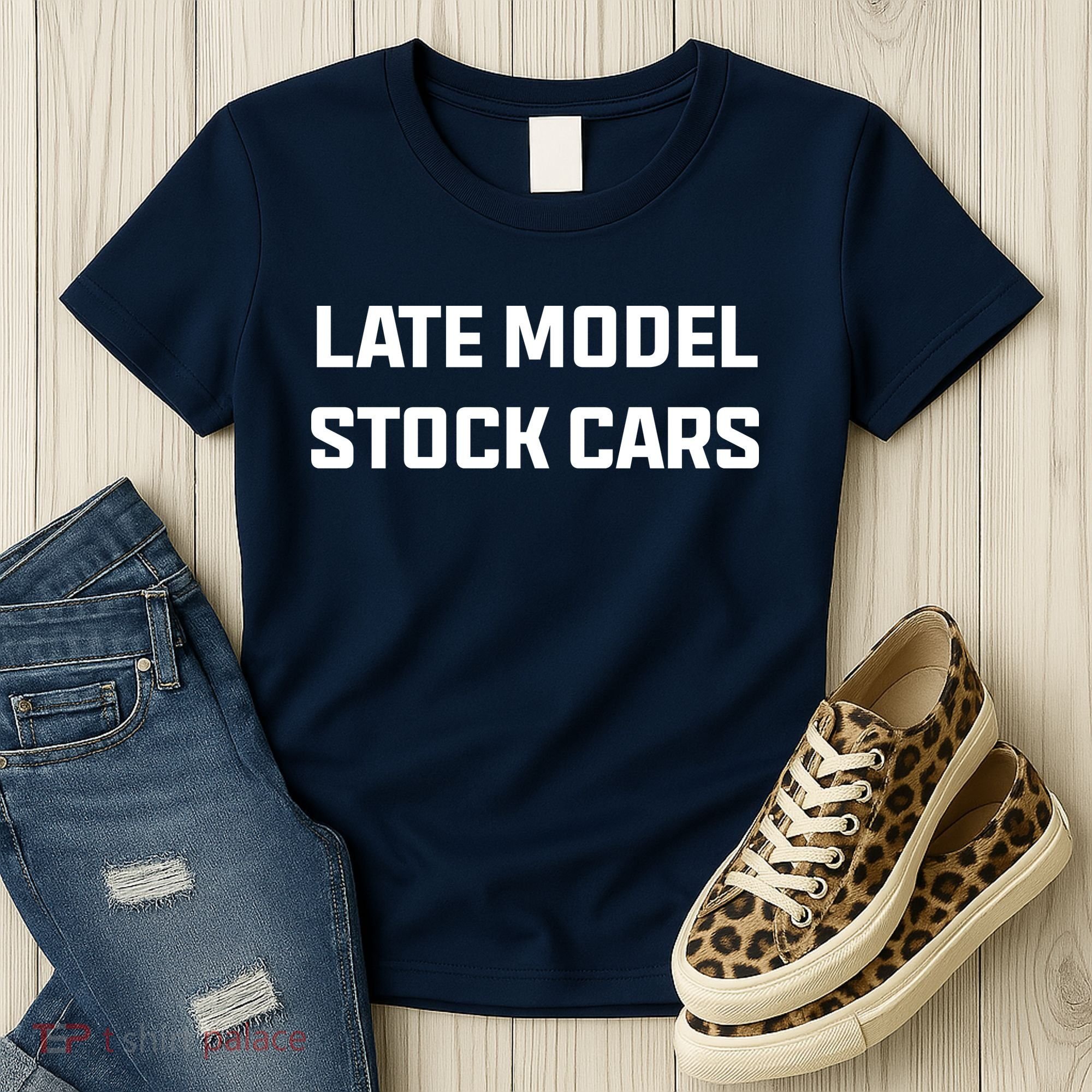 Late Model Stock Cars Women's T-Shirt