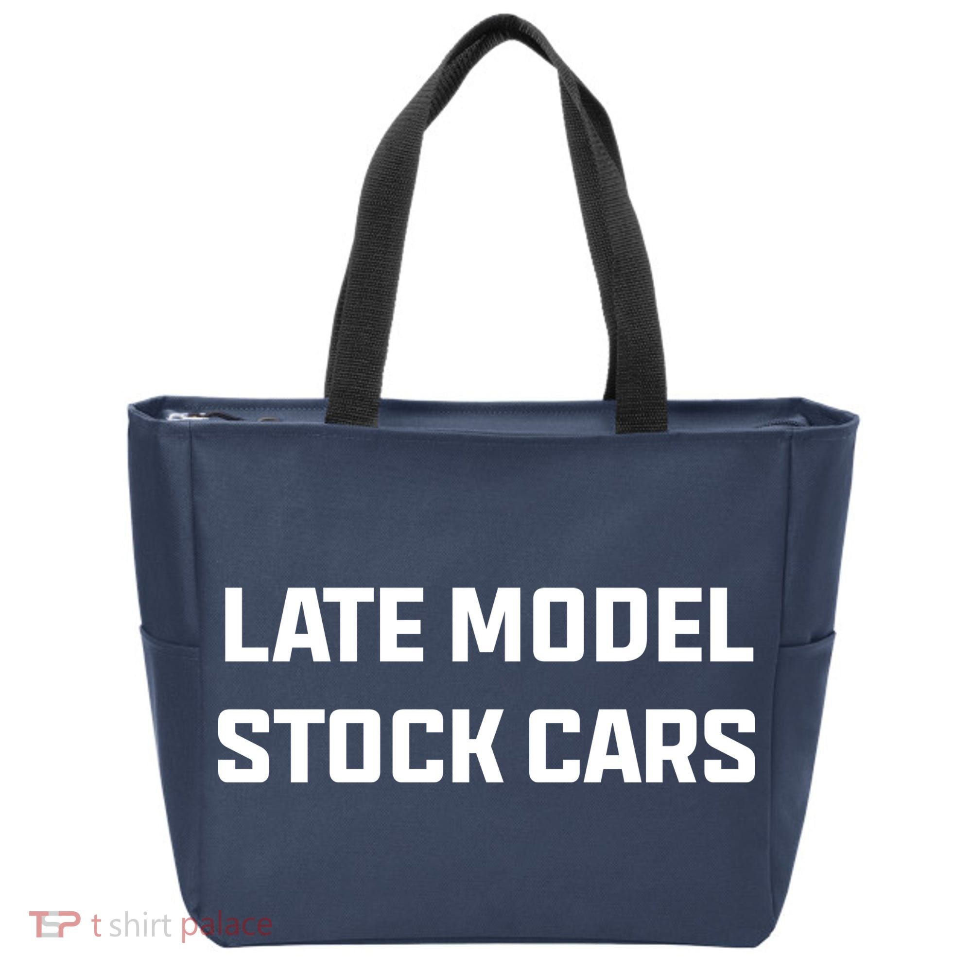 Late Model Stock Cars Tote Bag