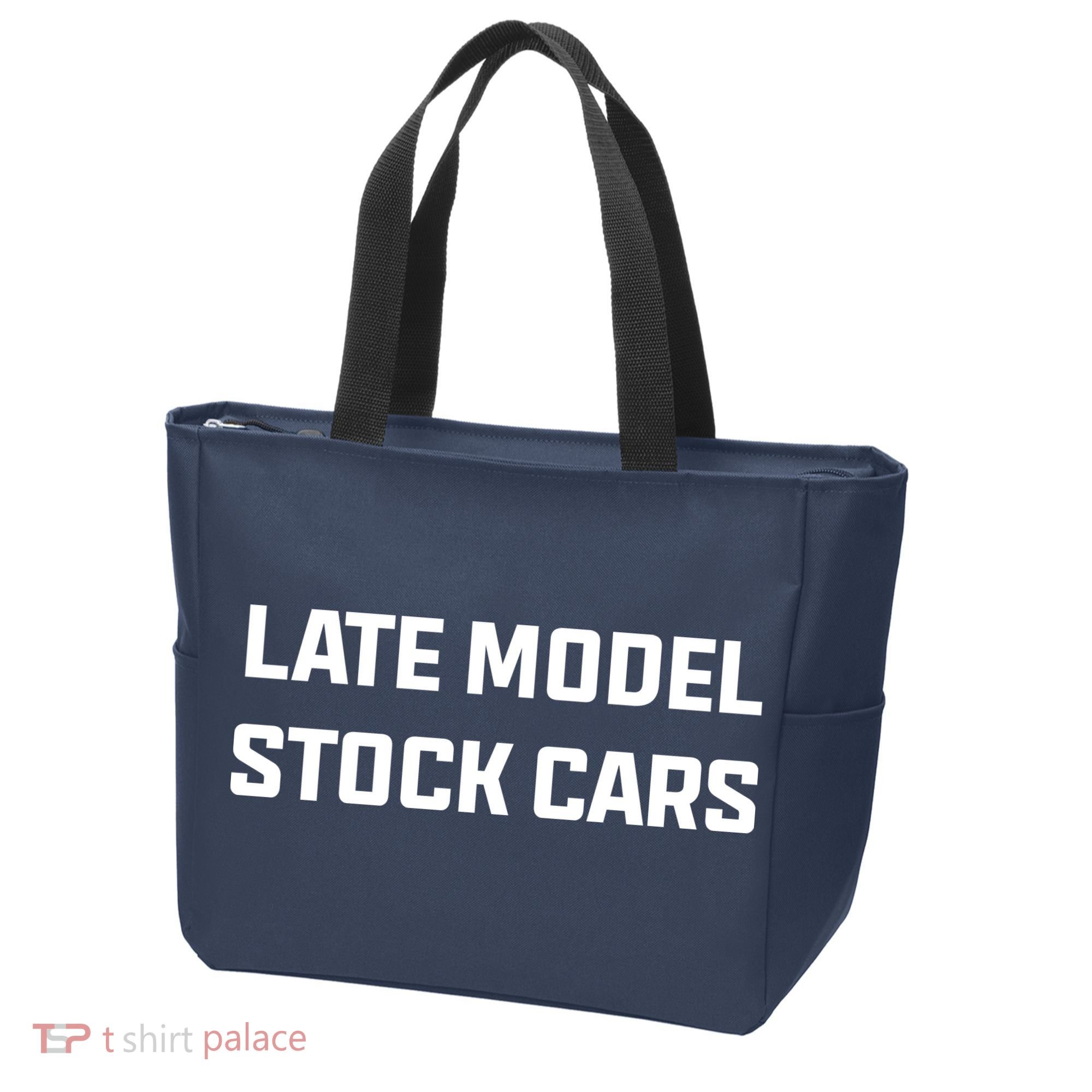 Late Model Stock Cars Tote Bag