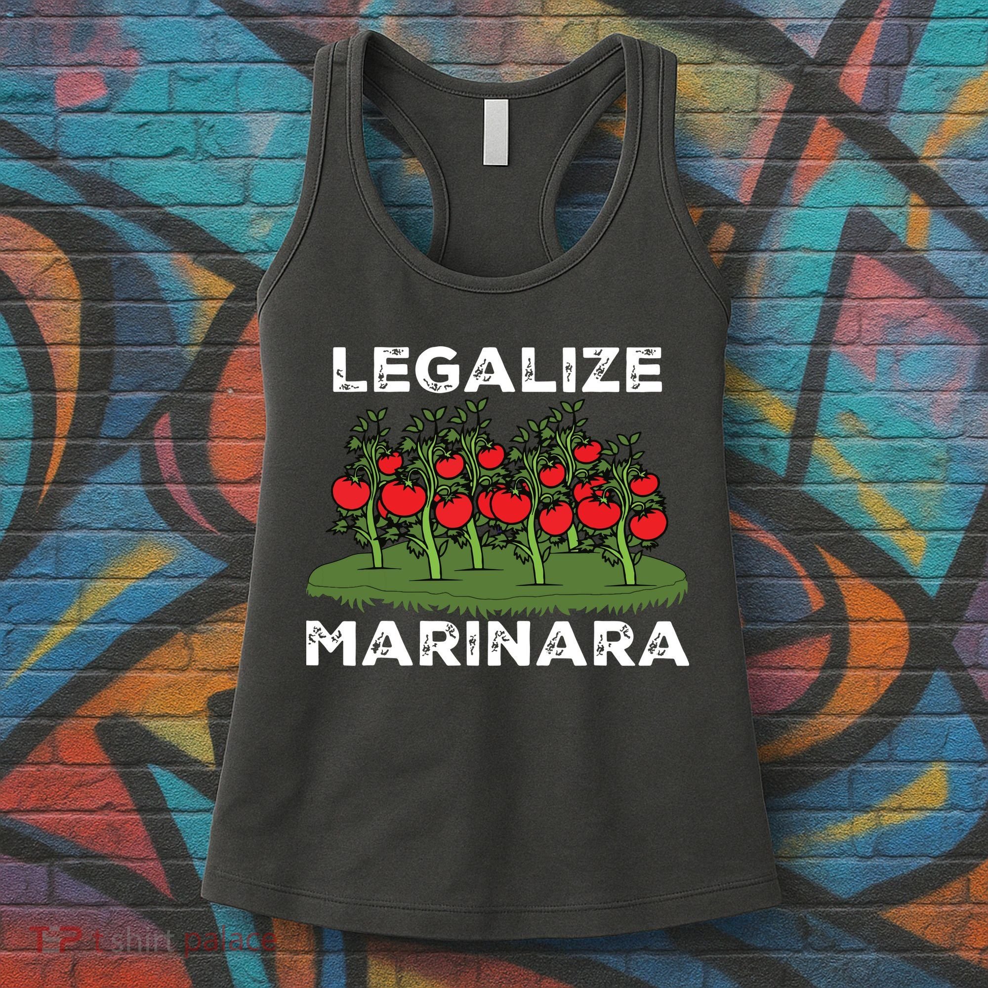 Legalize Marinara Sauce Italian Food Humor Women's Tank Top