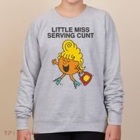 Little Miss Serving Cunt Women's Sweatshirt thumb 0