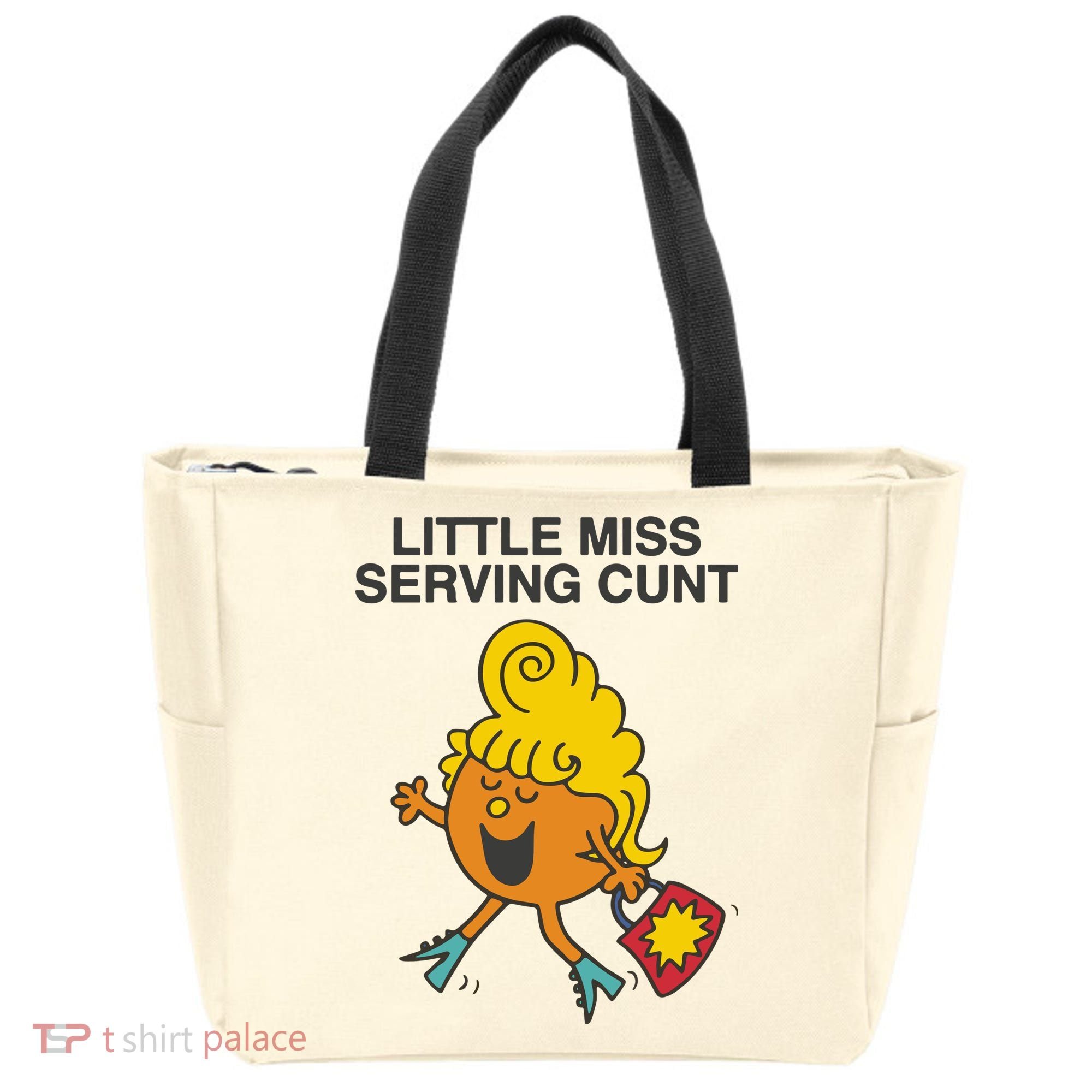 Little Miss Serving Cunt Tote Bag