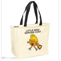 Little Miss Serving Cunt Tote Bag thumb 2