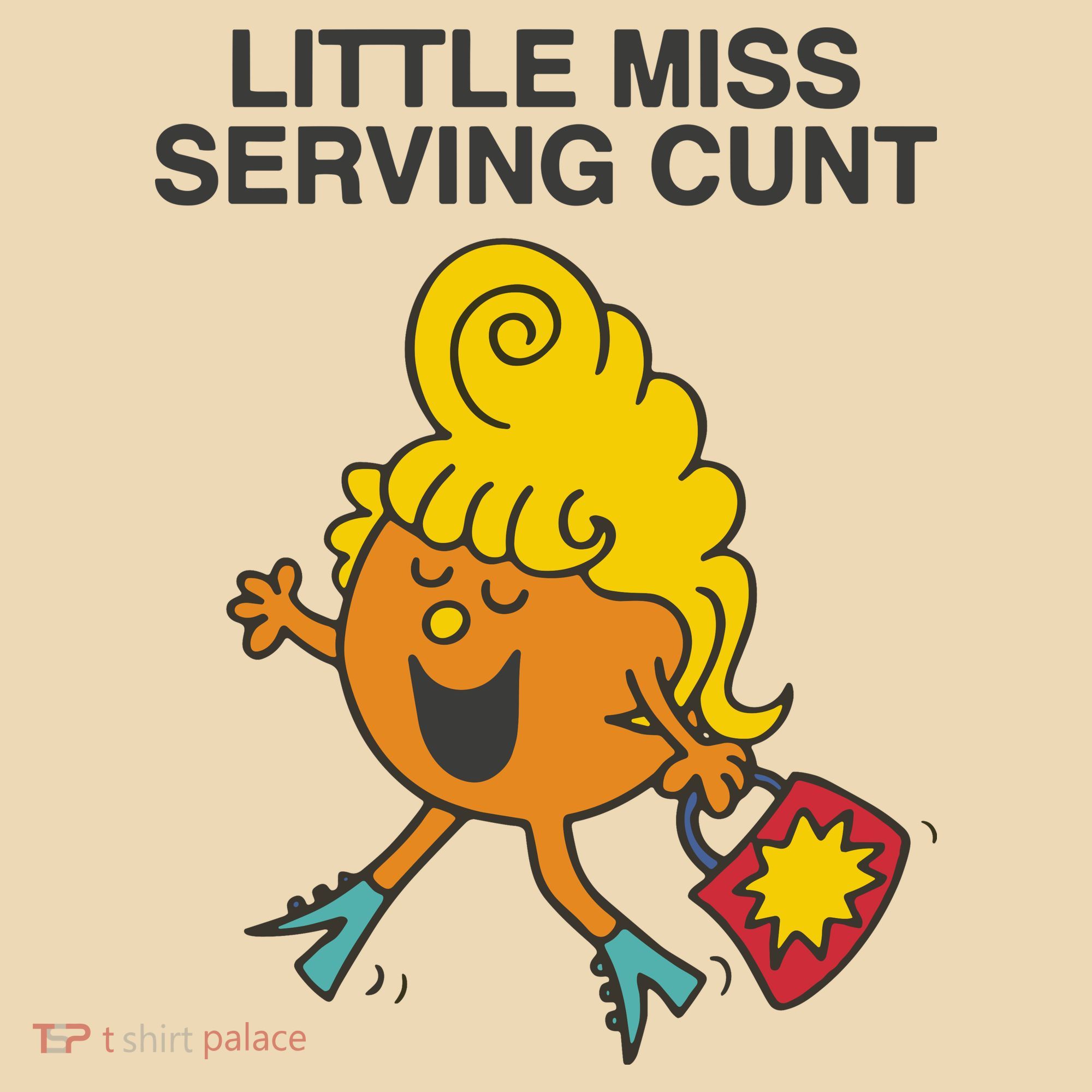 Little Miss Serving Cunt Tote Bag