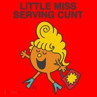 Little Miss Serving Cunt Santa Hat thumb 1