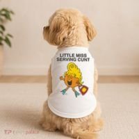 Little Miss Serving Cunt Doggie Tank thumb 2