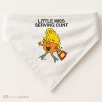 Little Miss Serving Cunt USA-Made Doggie Bandana thumb 0