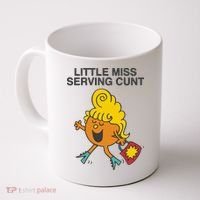 Little Miss Serving Cunt Coffee Mug thumb 0