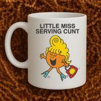 Little Miss Serving Cunt Coffee Mug thumb 2