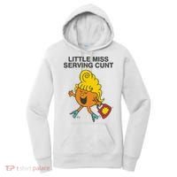 Little Miss Serving Cunt Women's Hoodie thumb 0