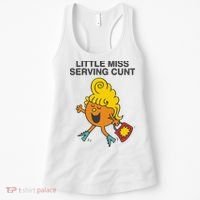 Little Miss Serving Cunt Women's Tank Top thumb 0