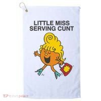 Little Miss Serving Cunt Golf Towel thumb 0