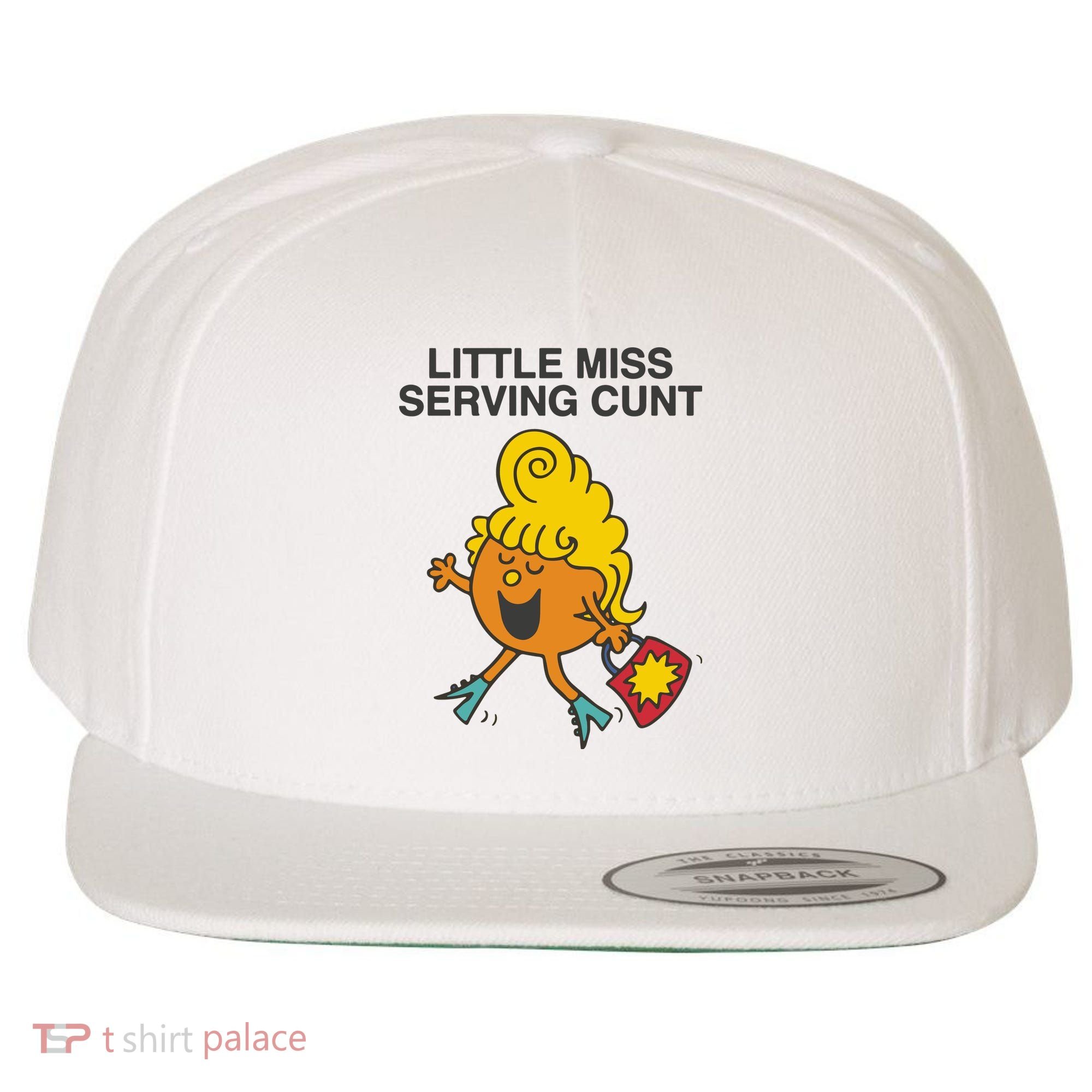 Little Miss Serving Cunt Wool Snapback Cap