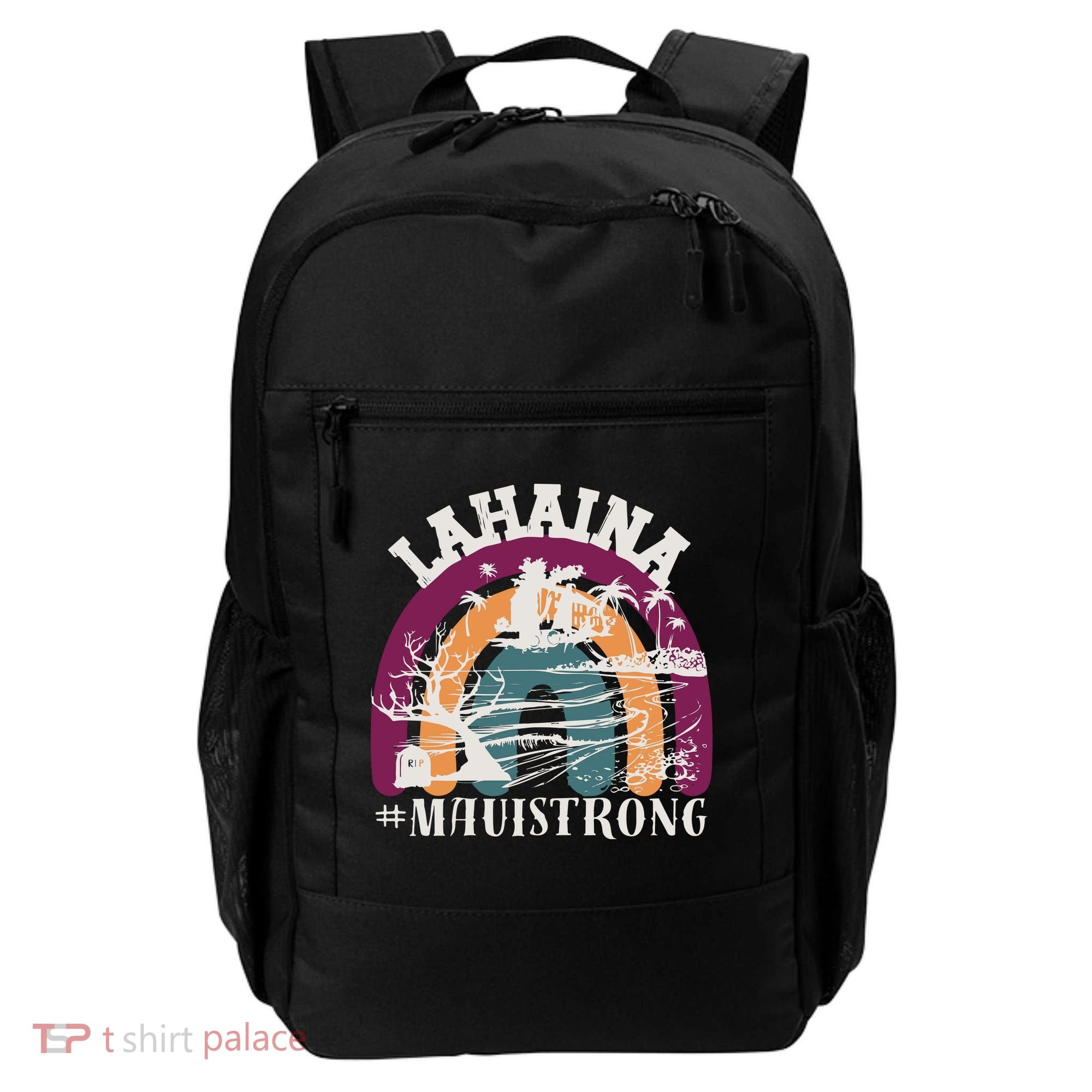 Lahaina Maui Strong Lahaina Banyan Tree Maui Hawaii Shoreline Backpack