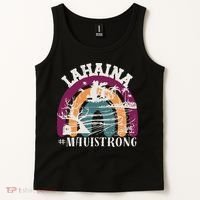 Lahaina Maui Strong Lahaina Banyan Tree Maui Hawaii Shoreline Tank Top thumb 2
