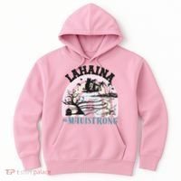 Lahaina Maui Strong Lahaina Banyan Tree Maui Hawaii Shoreline Hoodie thumb 0