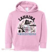 Lahaina Maui Strong Lahaina Banyan Tree Maui Hawaii Shoreline Toddler Hoodie thumb 0