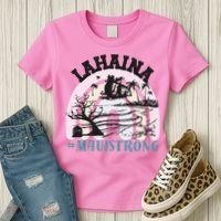 Lahaina Maui Strong Lahaina Banyan Tree Maui Hawaii Shoreline Women's T-Shirt thumb 3