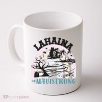 Lahaina Maui Strong Lahaina Banyan Tree Maui Hawaii Shoreline Coffee Mug thumb 0