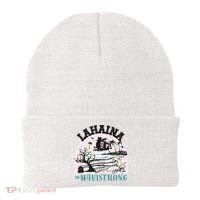 Lahaina Maui Strong Lahaina Banyan Tree Maui Hawaii Shoreline Beanie thumb 0