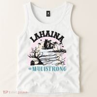 Lahaina Maui Strong Lahaina Banyan Tree Maui Hawaii Shoreline Tank Top thumb 2