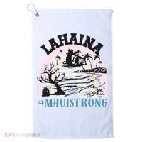 Lahaina Maui Strong Lahaina Banyan Tree Maui Hawaii Shoreline Golf Towel thumb 0